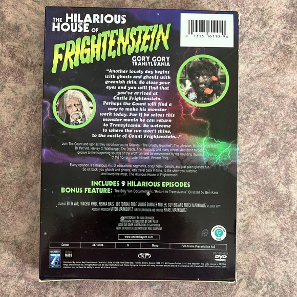 Hilarious House of Frightenstein 3 DVD Boxed Set - Picture 2 of 7